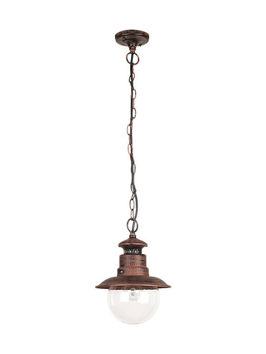 Rabalux Pendant Light Single-Light for Socket E27 Brown