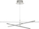 Rabalux Meredith Pendant Light LED with Natural White Light Silver