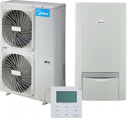 Midea Αντλία Θερμότητας 12.10kW Μονοφασική 60°C Split