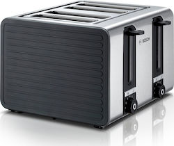 Bosch Toaster 2 Slots 1800W Black