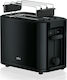 Braun HT3010 Toaster 2 Schlitze 1000W Schwarz