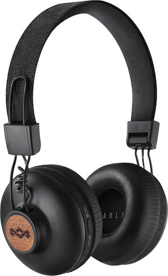 The House Of Marley Positive Vibration 2 Безжични Over Ear Слушалки с 12 Часа Време за Работа Черни