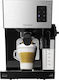 Cecotec Power Instant-ccino 20 Μηχανή Espresso 1450W Πίεσης 20bar για Cappuccino Ασημί 01506