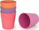 Bobo & boo Baby Cups made of Bamboo Multicolour 4pcs for 24m+m+