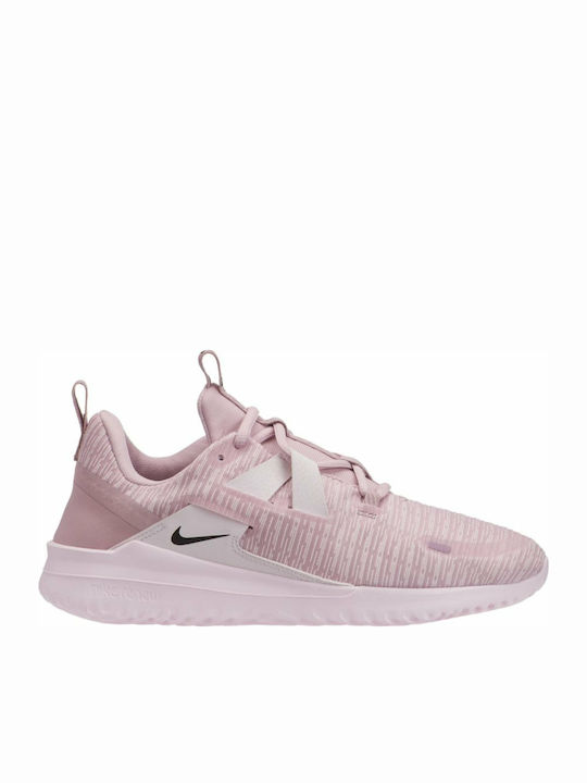 Nike running renew sales arena sneakers in pink