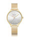 Curren Women's Watch with Metal Bracelet Gold - Silver