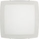 Nowodvorski Lux Modern Glass Ceiling Light with Socket E27 White