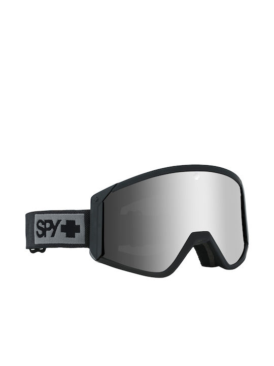 Spy Raider Μάσκα Σκι & Snowboard Ενηλίκων Γκρι με Φακό Καθρέπτη σε Γκρι Χρώμα