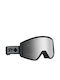 Spy Raider Μάσκα Σκι & Snowboard Ενηλίκων Γκρι με Φακό Καθρέπτη σε Γκρι Χρώμα