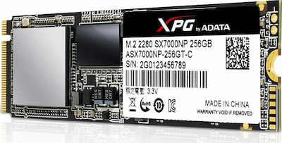 Adata XPG SX8200 Pro SSD 256GB M.2 NVMe PCI Express 3.0