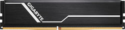 Gigabyte 16GB DDR4 RAM με 2 Modules (2x8GB) και Ταχύτητα 2666 για Desktop