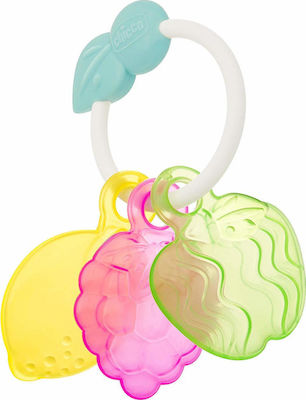 Chicco Φρουτοσαλάτα Teething Rattle made of Plastic for 3 m+ 1pcs