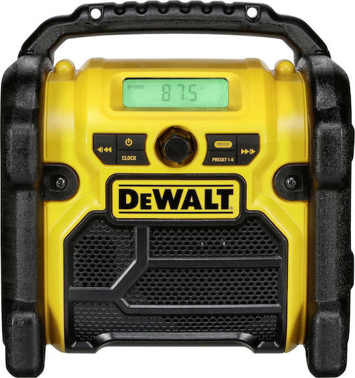 DEWALT DCR019 Portable Radio Rechargeable Yellow