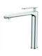 Gloria Planet Alta Mixing Tall Sink Faucet Silver