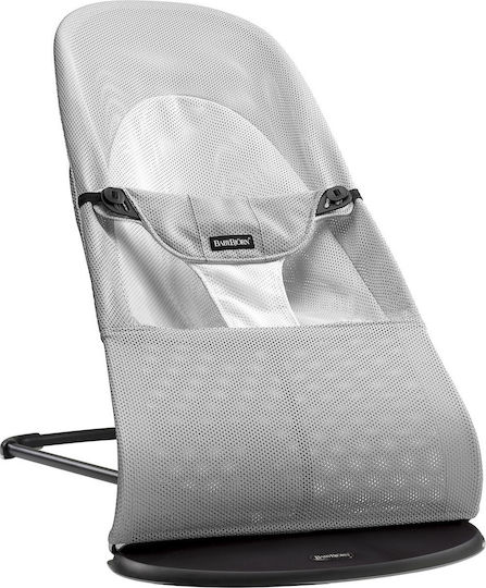 BabyBjorn Handbuch Baby Relax Balance Soft Mesh Mesh Silver/White für Kind bis 13kg