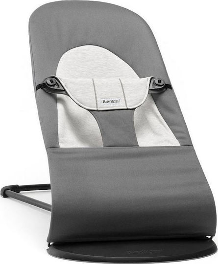 BabyBjorn Manual Baby Relax Balance Soft Dark Grey/Grey for Child up to 13kg
