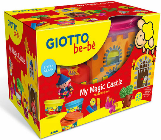 Giotto Plasticină - Joc Bebe My Magic Castle Pentru 2+ Ani 5 Buc