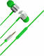 Senso EB10 In-ear Handsfree με Βύσμα 3.5mm Πράσινο