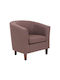 Boga Armchair Brown 75x73x69cm