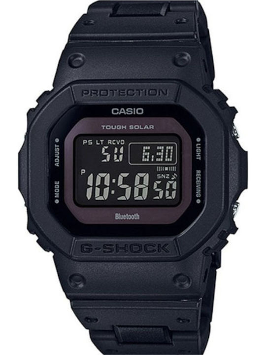 Casio G-Shock Origin Ψηφιακό Ανδρικό Ρολόι 42.8mm Solar με Μαύρο Καουτσούκ Λουράκι