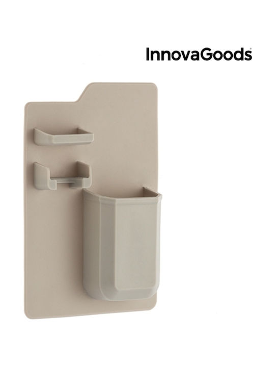 InnovaGoods Wandmontiert Badezimmerhalter Kunststoff Weiß