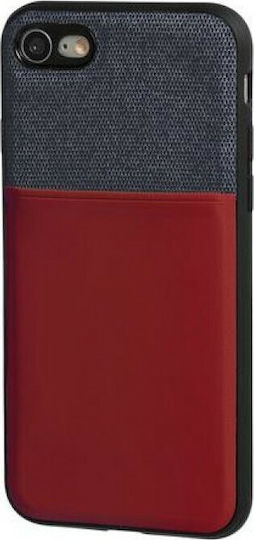 Lampa Duo Pocket Silver Line Back Cover Synthetic Leather Magnetic Multicolour (iPhone SE 2022/2020)