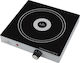 Jata V139 Countertop Burner Keramik Single Schwarz