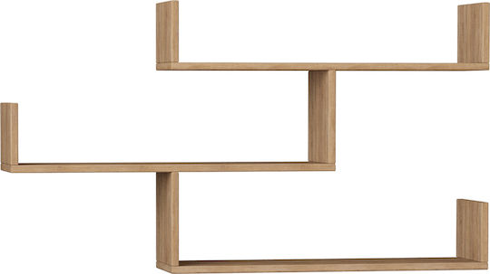 Raft Perete Tiber Natural 120x22x67cm