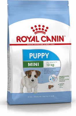 Royal Canin Mini Puppy 2kg Hrană Uscată pentru Cățeluși de Rase Mici cu Porumb, Păsări de curte și Orez