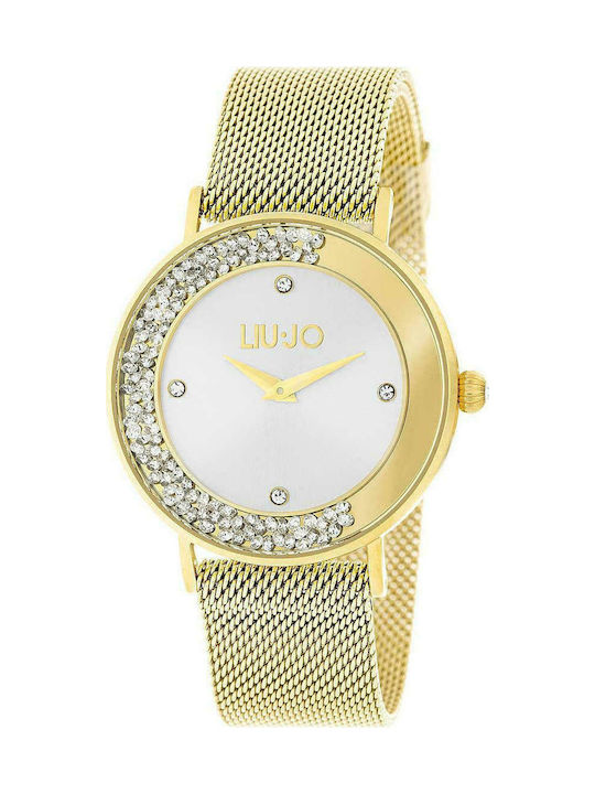 Liu Jo Uhr mit Gold Metallarmband TLJ1347