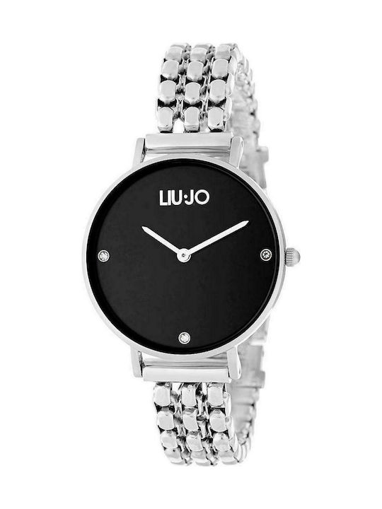 Liu Jo Uhr mit Silber Metallarmband TLJ1386