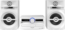 Panasonic Sound System 2 SC-UX104 SC-UX104EG-W 300W with CD / Digital Media Player and Bluetooth White