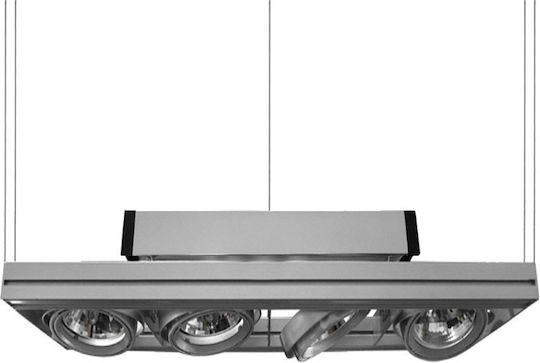 Adeleq Hängelampe Gray für 4 Lampen null 69.5x24cm.