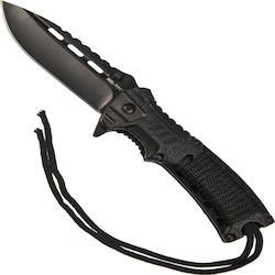 Mil-Tec Paracord Survival Pocket Knife Black