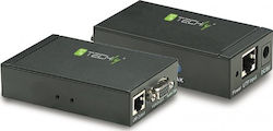 Techly EX-DL344 VGA/Audio Extender 300m Cat5/5e/6 VGA Extender Techly EX-DL344 VGA/Audio Extender 300m Cat5/5e/6 VGA Extender