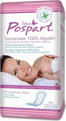 Indasec Pospart Postpartum Pads with Wings 12pcs