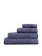 Nef-Nef Homeware Facecloth 50x90cm Navy Weight 550gr/m²