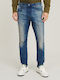 D-Staq 3D Men's Elastic Jeans Pants with Slim Fit Blue