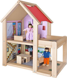 Eichhorn Wooden Doll House Set