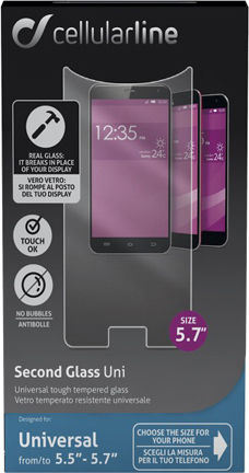 Cellular Line Tempered Glass (Universal)