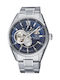 Orient Star Men's Watch 41mm Automatic with Silver Metal Bracelet