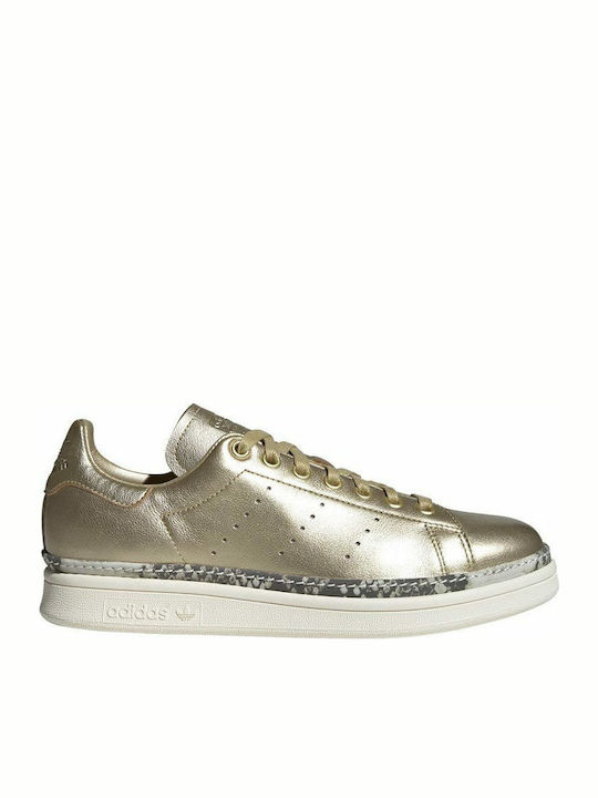 Adidas Stan Smith Γυναικεία Sneakers Gold Metal...