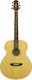 Ashton Semi-acustic Chitară SL20 EQ Satin natural