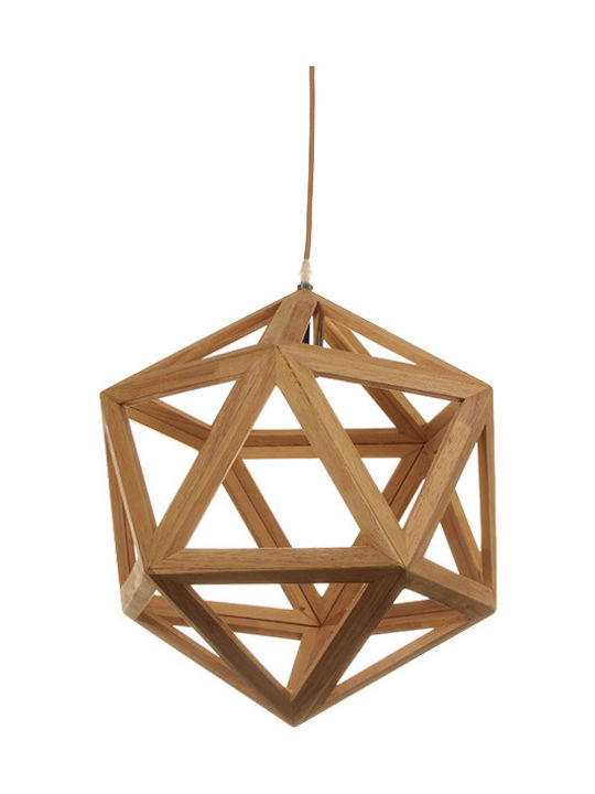 Keskor Pendant Light Brown 35x42cm