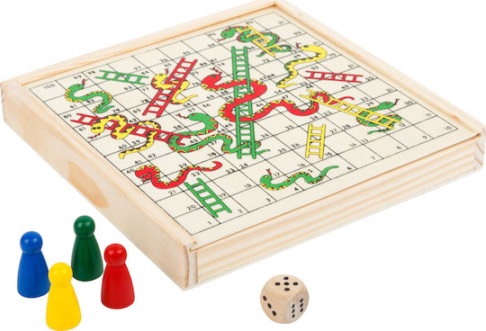 Επιτραπέζιο Παιχνίδι Snakes and Ladders Game To Go για 2-4 Παίκτες 3+ Ετών (EN) Small Foot