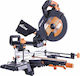 Evolution Miter Saw Electric Sliding with Power 2000W & Cutting Disc Diameter 255mm