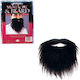 Mustach / Beard for Carnival in Black color