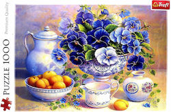 Blue Bouquet Puzzle 2D 1000 Pieces