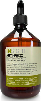 Insight Professional Anti-Frizz Hydrating Shampoos Glättung für Alle Haartypen 1x400ml