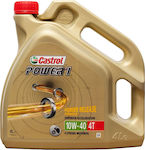 Castrol Power 1 Racing 4Τ Semi-Synthetic 10W-40 4-Stroke Motorcycle Motor Oil 4lt